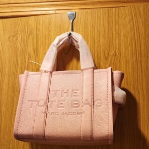 NWT Marc Jacobs Blush Ribbon Pink Tote Bag FIRM!